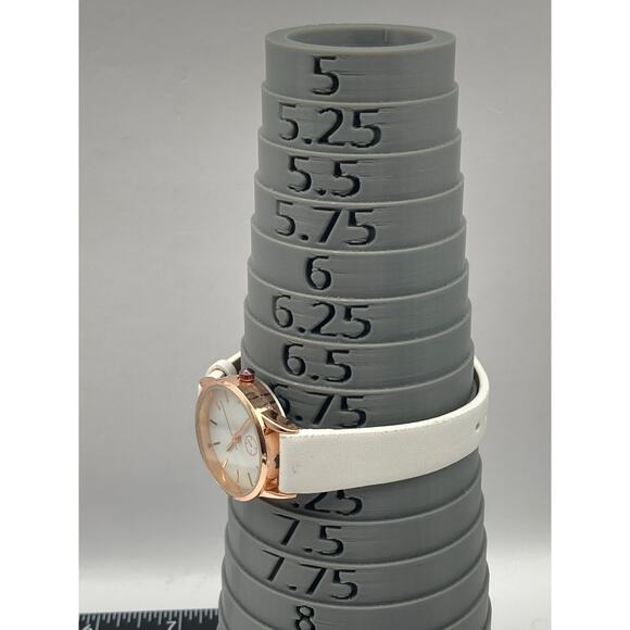 Minimalist Womens Bijou Brigitte Watch 27mm Rose Gold New Battery Adjustable - Picture 9 of 9